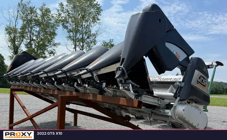 Used 2022 GTS X10 Rotary Disc Headers Indiana US | Proxy Equipment #1426132
