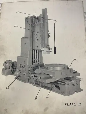 48" ROCKFORD MODEL #SL HYDRAULIC VERTICAL SLOTTER: STOCK #14740