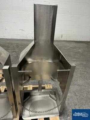 Unknown (2) Stainless Steel Barrel Dumpers
