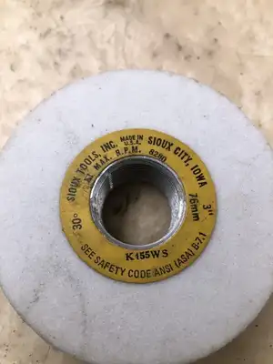 SIOUX Tools K455WS 3″ Grinding Wheel 8280 RPM 30°