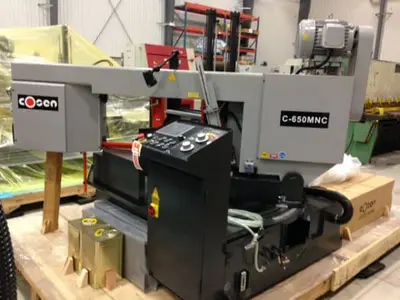 COSEN C-650 Horizontal Band Saws | FERRIC Machinery, Inc. (1)