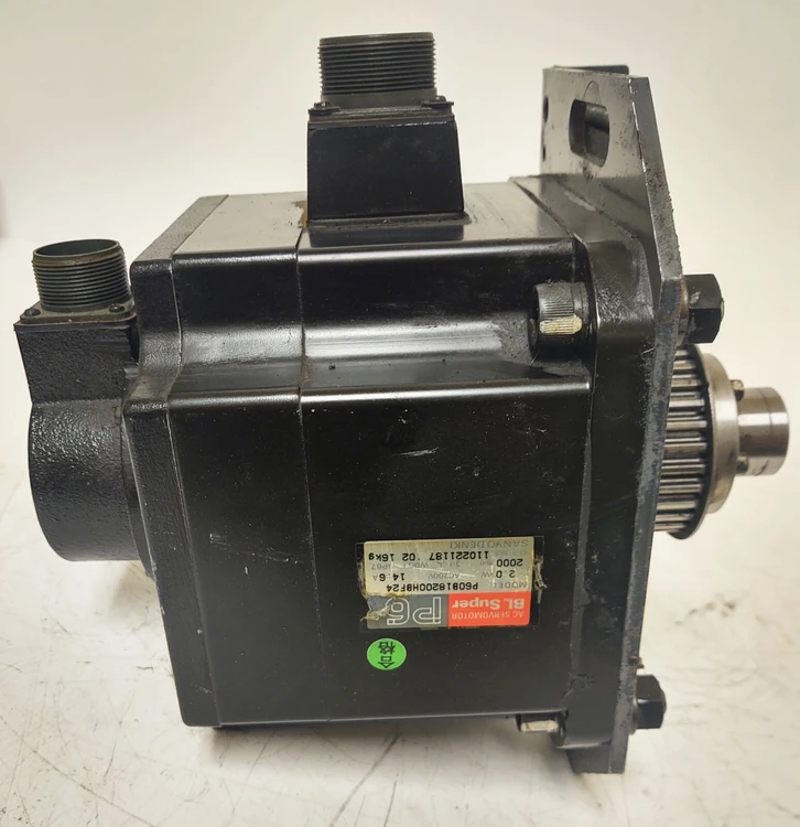 Used SANYO DENKI P60B18200HBF24 Servo Motors Kentucky US | Edwards Industrial Repair #973783