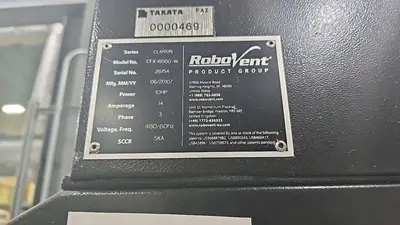 USED ROBOVENT CFX-6000-W