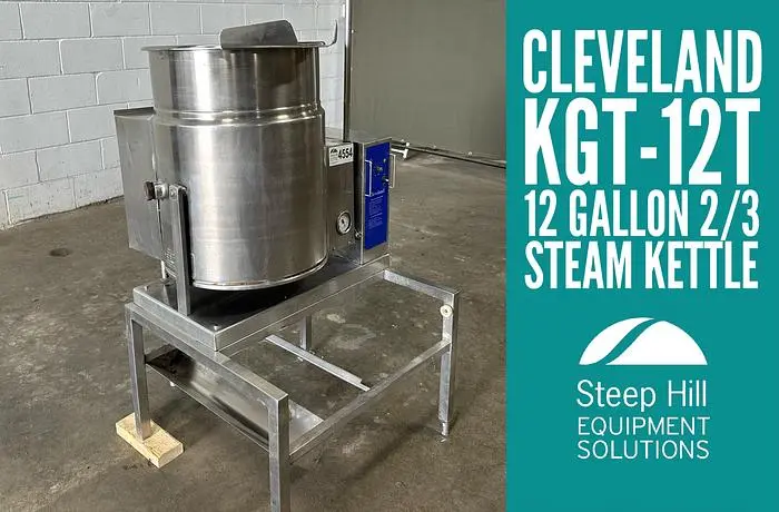 Used 1998 CLEVELAND KGT-12T Cooking Kettles | Steep Hill Equipment Solutions #773403