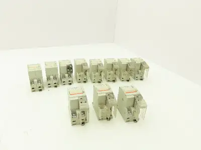 Fuji Electric CP32F-M005 | CP32F-M003 Circuit Breakers 3A 5A Mixed Lot of 11
