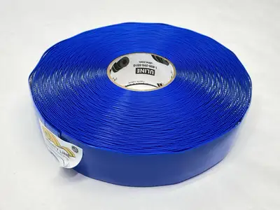 USED ULINE MIGHTY LINE DELUXE SAFETY TAPE 2" X 100' BLUE