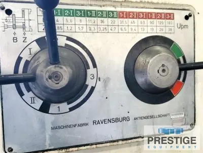 Used RAVENSBURG SLIDING GAP BED Engine Lathes New York US | Prestige Equipment #1377595