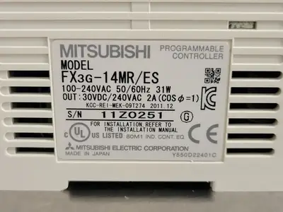 USED MITSUBISHI FX3G-14MR/ES