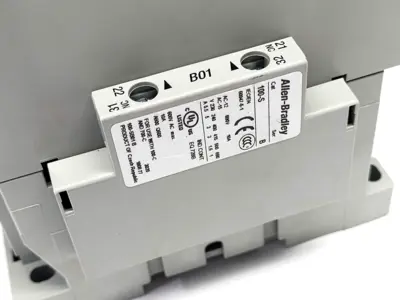 100-C60DJ01 | Allen Bradley  Ser B 60A IEC Contactor 24VDC Integrated Diode 1NC 0NO - New – Open Box