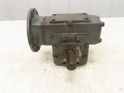 Winsmith D-90 SE Worm Gearbox 60:1 Reducer 1Hp 29 RPM Dual Shaft 56C