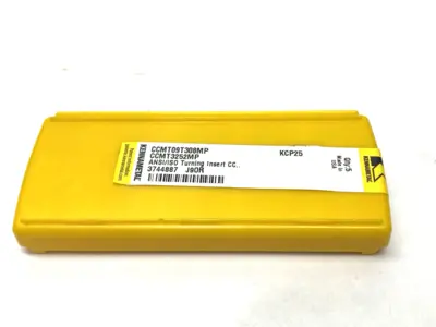 New | in-Stock Kennametal Screw-On Positive Insert Grade KCP25 CCMT09T308MP PKG OF 5 Carbide Inserts Michigan US | Maverick Industrial Sales #1402254
