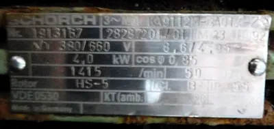 Krauss-Maffei SZ 22 2-stage pusher centrifuge, 316SS.