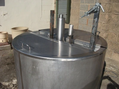 600L S/S JKTD Enclosed Mixing Tank