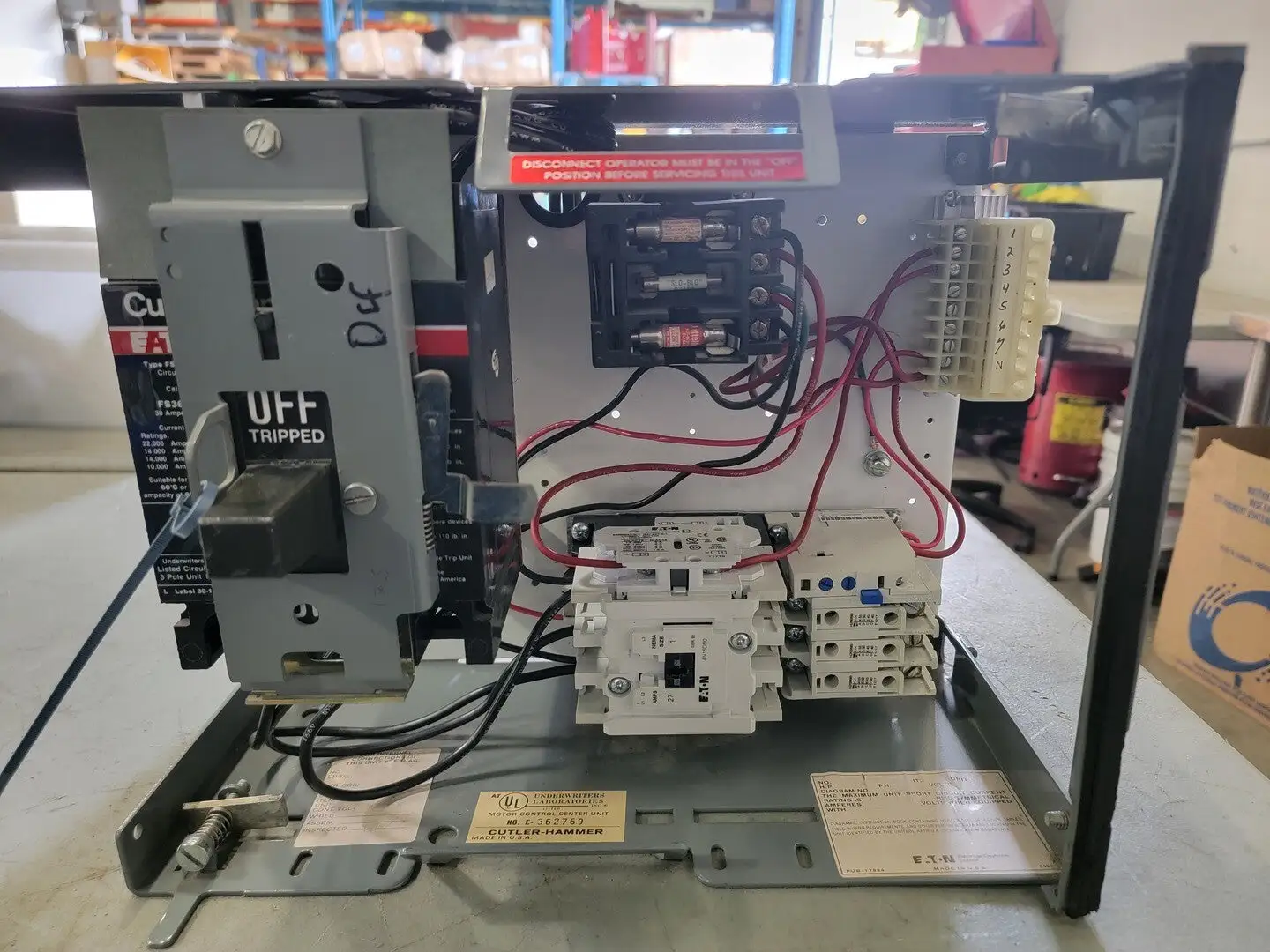 MCC Unit 10 hp, Nema 1