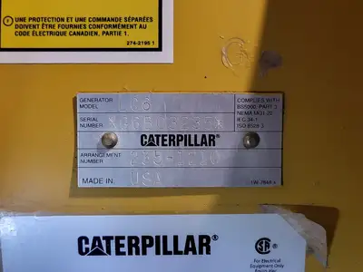 Used 2006 CATERPILLAR 3456 Generators British Columbia CA | Lenmark #277292