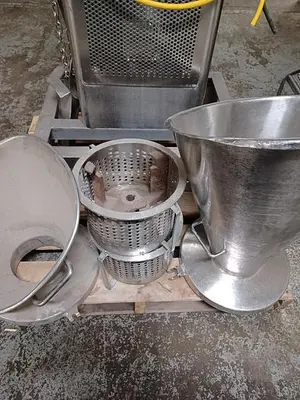 Grater / shredder Stainless steel 5hp motor