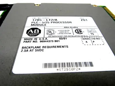 REFURBISHED ALLEN BRADLEY 1785-LT2/A PROCESSOR MODULE 1785LT2A