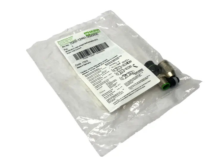 New | in-Stock Murrelektronik Male Connector, Field-Wireable, M12, 3-Pole Electrical Fittings Michigan US | Maverick Industrial Sales #1475424