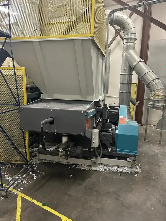 Used 2024 VECOPLAN VAZ 1100XL XR SINGLE SHAFT SHREDDER Dual Rotor or Single Rotor Shredders Ohio US | Black River Trading #1060305