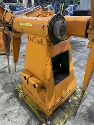 2500 LBS X 12" COOPER WEYMOUTH DOUBLE END PULL-OFF COIL REEL UNCOILER: STOCK #22617