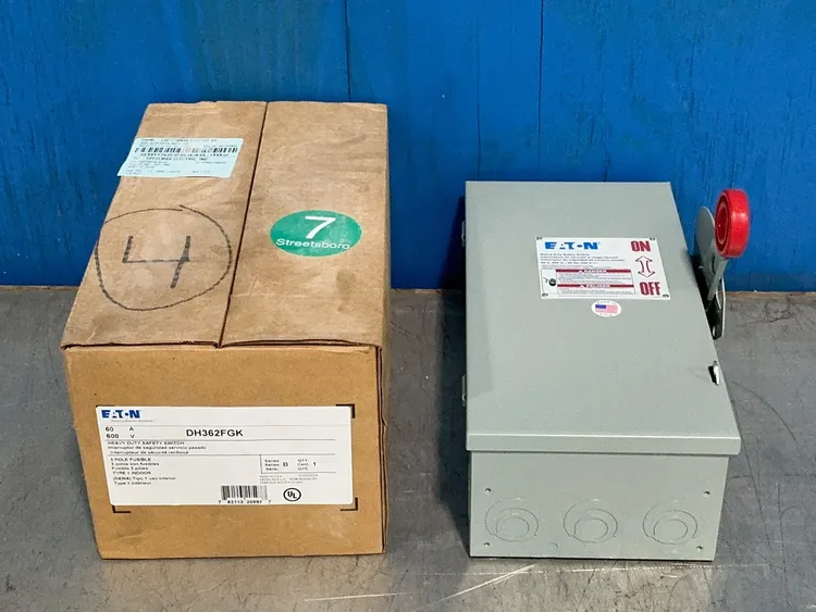 New | in-Stock EATON DH362FGK Disconnects Ohio US | HGR 24 #1278492