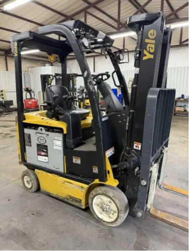 Used 2020 YALE ERC030 4-Wheel Sit down Electric Counterbalance Forklifts Pennsylvania US | National Lift Equipment #1507879