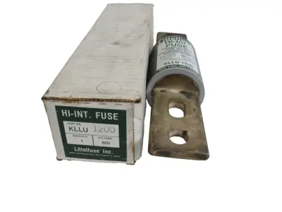 NEW LITTELFUSE KLLU-1200 TIME DELAY FUSE KLLU1200