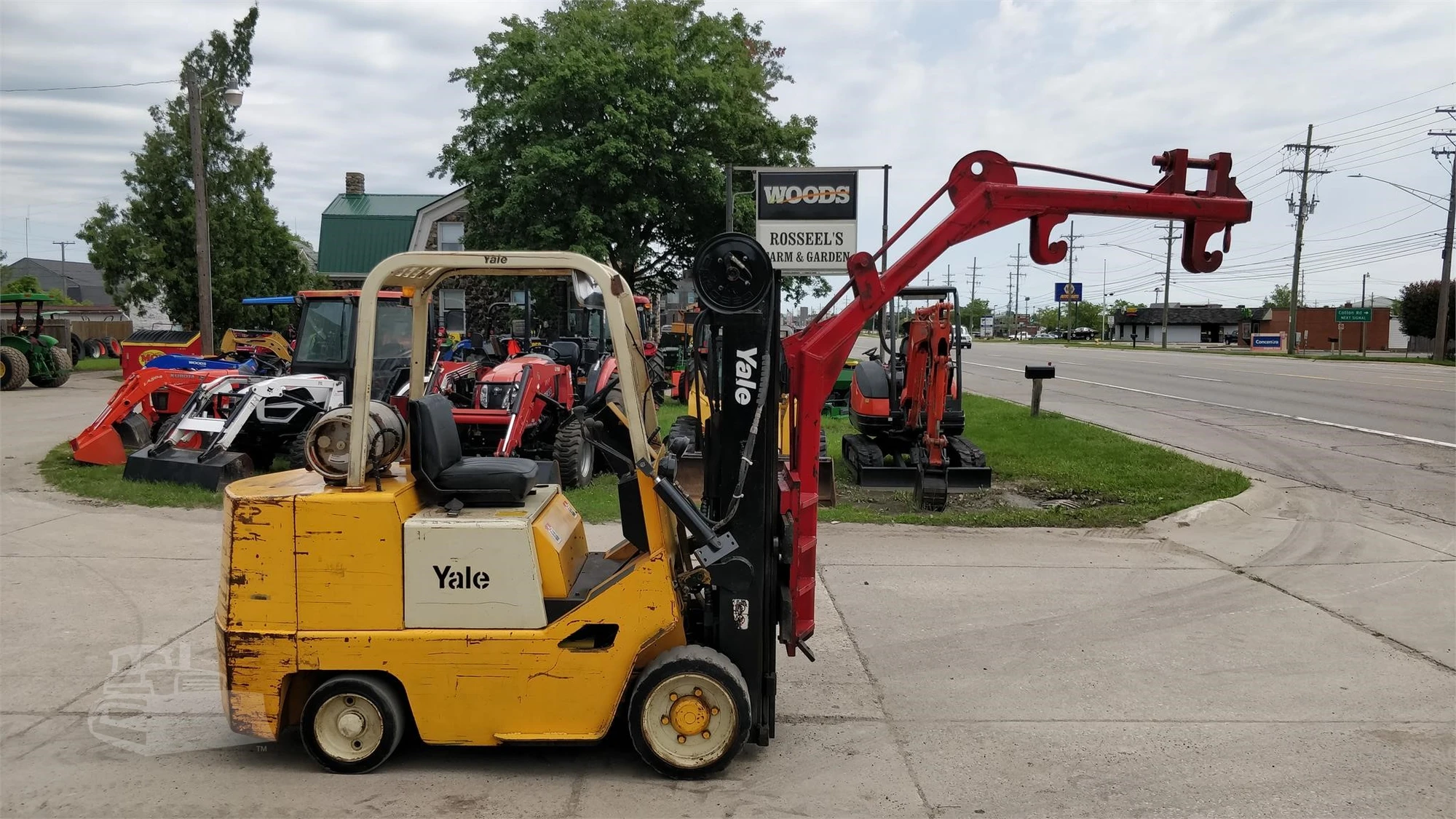 USED YALE GLC080LB