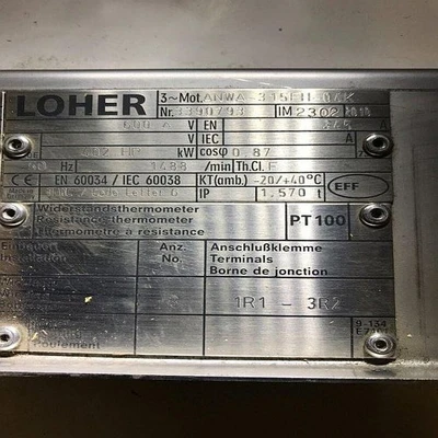402 HP TEWC Electric Motor