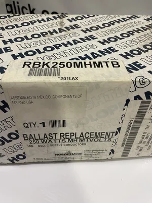 HOLOPHANE RBK250MHMTB Ballast Replacement Kit 250W 60 Hz -NIB