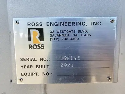 Unused 850 Gallon Tank, Stainless Steel