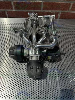 USED 4 ITT PURE FLO ADVANTAGE STAINLESS STEEL DIAPHRAGM VALVE W/ 1" SANITARY FITTING