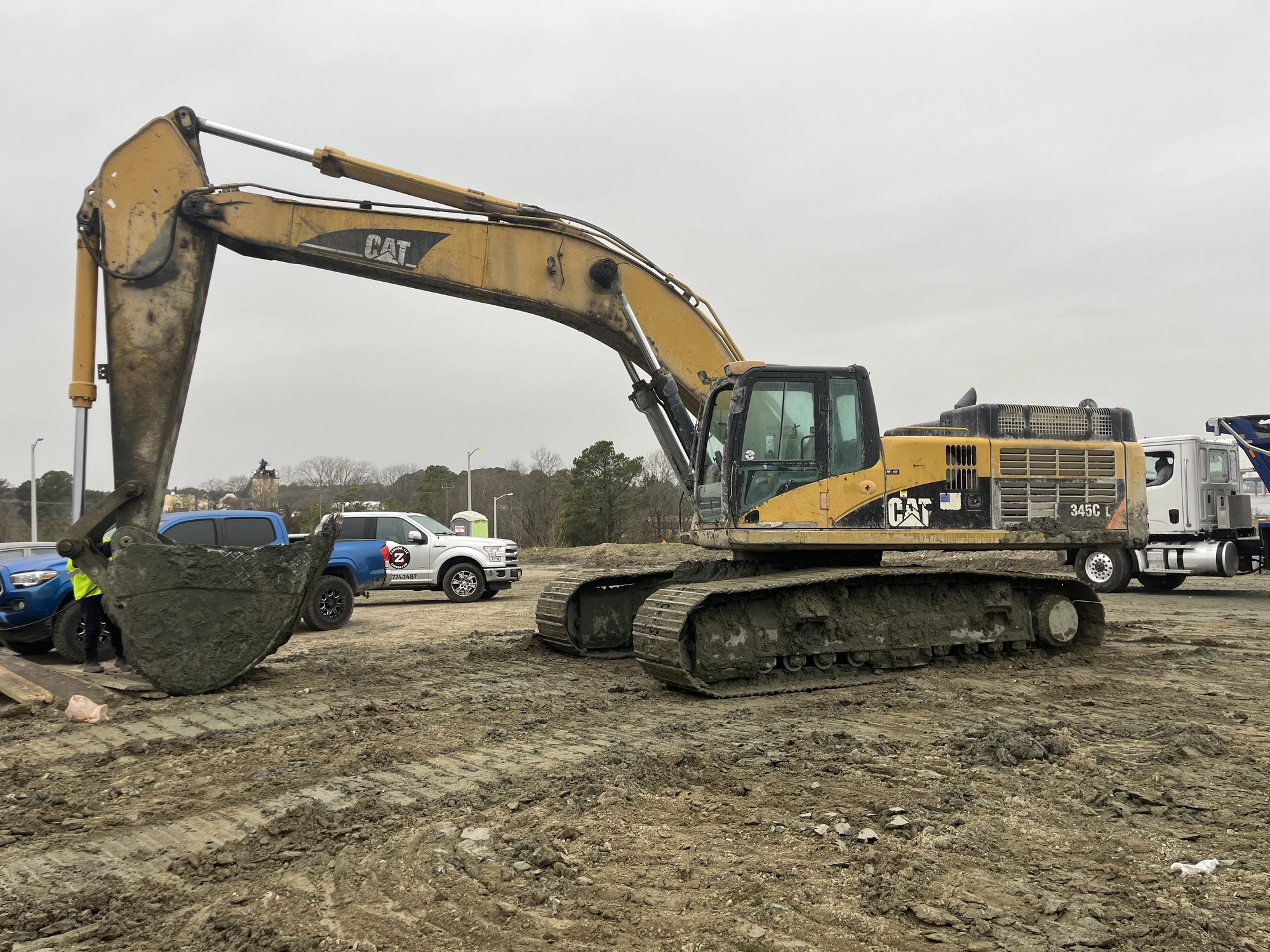 Used 2008 Caterpillar 345CL Excavators Virginia US | Zadoon Equipment #1480600