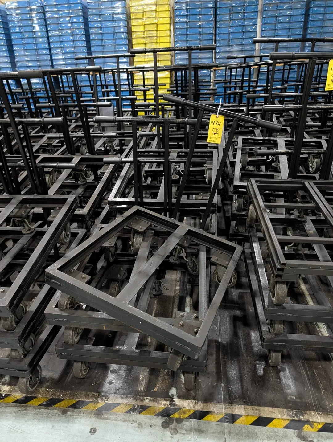 (18) Rolling Material Carts