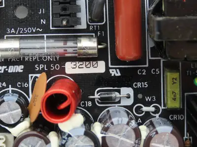 Power One SPL50-3200 Printed Circuit Board PCB Power Supply Interface