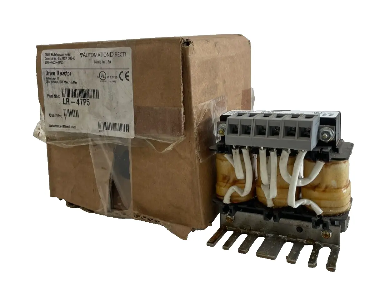 NEW AUTOMATION DIRECT LR-47P5 DRIVE REACTOR LR47P5