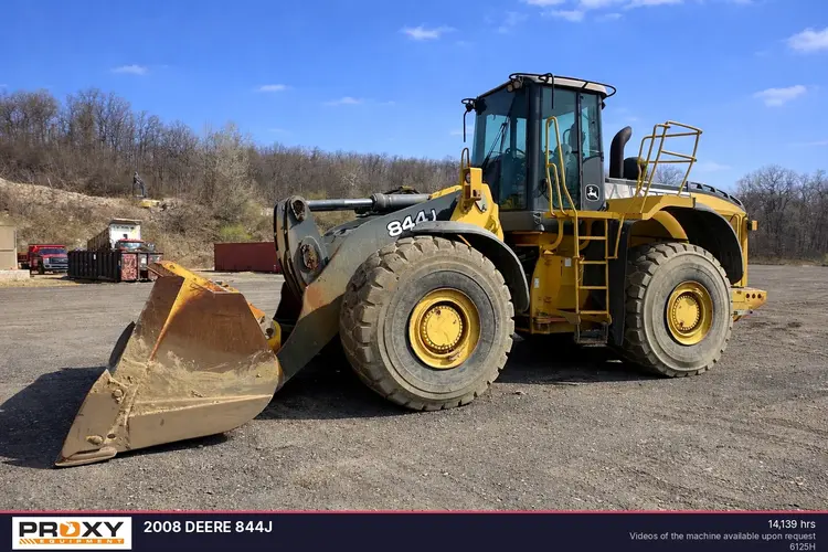 Used 2008 DEERE 844J Wheel Loaders New Jersey US | Proxy Equipment #1388587