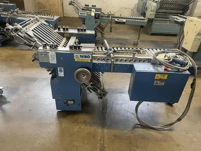 USED MBO B21-C 21” CONTINUOUS FEED 16 PAGE FOLDER