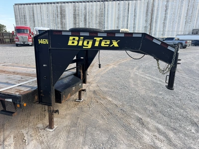 Used 2019 BIG TEX 14GN-25BK + 5 Flatbed Trailers Oklahoma US | Miedema Asset Management Group #1709315