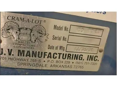 USED ALLEGHENY, SELCO,  JV 20-350C