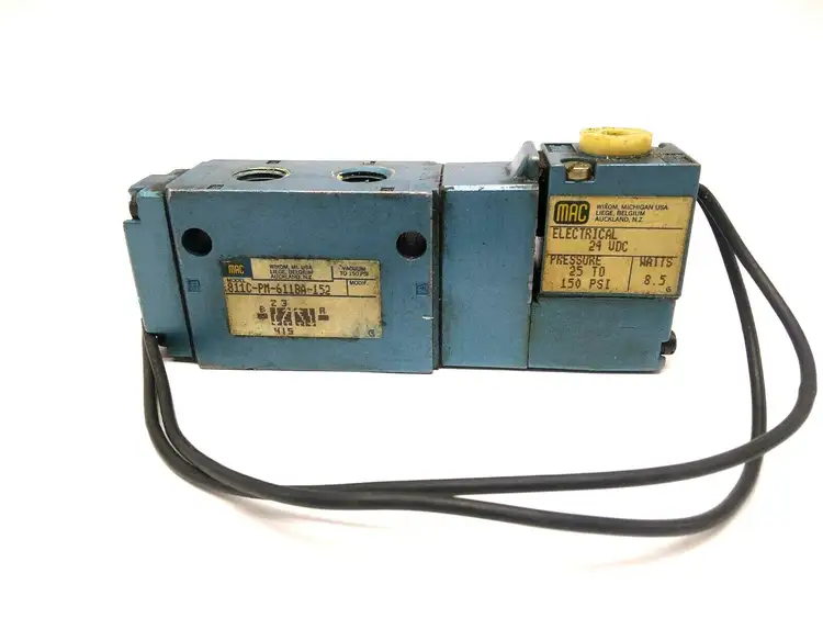 Used MAC Valves Pneumatic Solenoid Valve with PME-611BAAA Pump & Valve Parts Michigan US | Maverick Industrial Sales #1489335