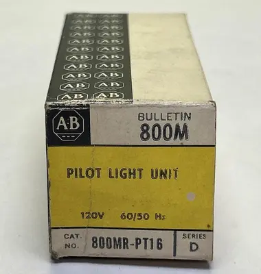 New | in-Stock ALLEN-BRADLEY 800MR-PT16 Miscellaneous Equipment (Electrical & Power) Ohio US | Surplus Asset Holdings #1209494