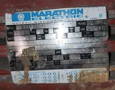 USED MARATHON ELECTRIC KD 286TTFS7026CD W