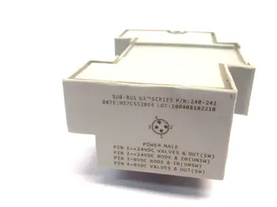 Used NUMATICS COMM, POWER MALE PORT MODULE 24VDC Industrial Controls | Maverick Industrial Sales #1110298