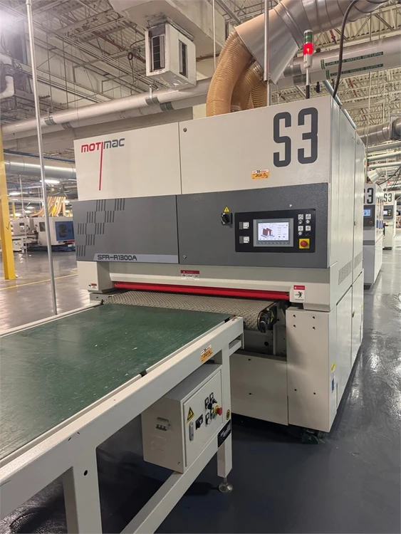 Used 2019 MOTIMAC "SFR-R1300A" Wide Belt Sanders Pennsylvania US | MachineryMax #1228407