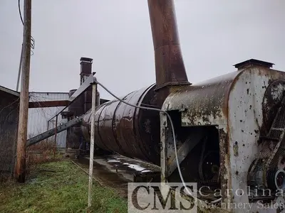 Unknown 8' x 24' Drum Dryer with Webb Burner