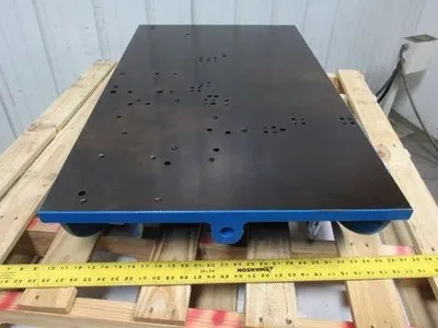 Machine Products 40"x24"x6-1/2" Vintage Cast Iron Weld Assembly Layout Tabletop