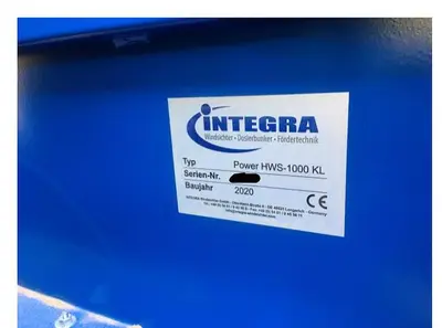 USED 2020 INTEGRA HWS-1000 KL