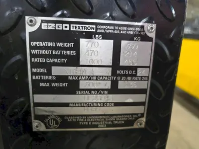 USED EZ-GO XI-640
