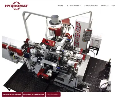 2008 HYDROMAT EPIC V12-51 Rotary, Trunnion (Horizontal & Vertical) Transfer Machines | Graff-Pinkert (9)